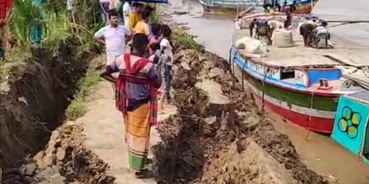 কুষ্টিয়ায় পদ্মার তীব্র ভাঙন: হুমকির মুখে বসতবাড়ি, শিক্ষা প্রতিষ্ঠা