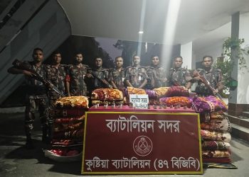 কুষ্টিয়ায় ১১ কোটি টাকার মাদক উদ্ধার 