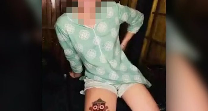 নারীর উরুতে দেবতার ছবি, ট্যাটু শিল্পী গ্রেপ্তার