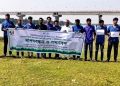 কলাপাড়ায় নদী প্লাস্টিক ও পলিথিনমুক্ত রাখার দাবিতে মানববন্ধন