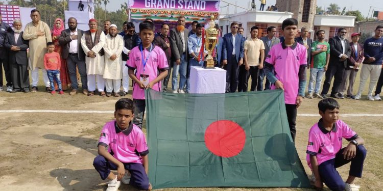 কুষ্টিয়ায় ক্রিকেট খেলার উদ্বোধন উদ্বোধন 