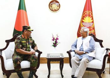 প্রধান উপদেষ্টার সঙ্গে সেনাপ্রধানের সাক্ষাৎ