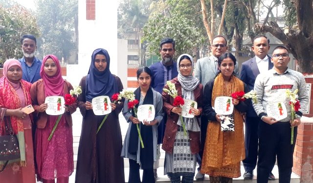মির্জাপুরে মেডিকেল কলেজ ভর্তি পরীক্ষায় উত্তীর্ণ ৬মেধাবীকে সংবর্ধনা